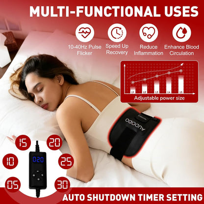 Revitalize with Red Light Therapy Belt